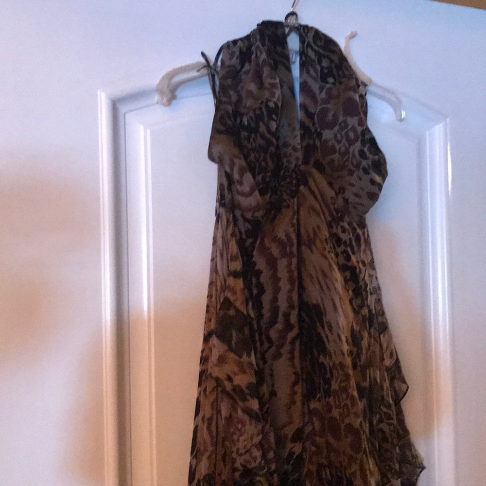Brand new print dress